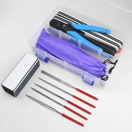 XINGYHENG 27PCS Modeler Basic Tools Craft Set for Gundam Model Tools Kit with Plastic Box for Model Assemble Car Hobby Model Building Repairing and Fixing DIY Craft kit