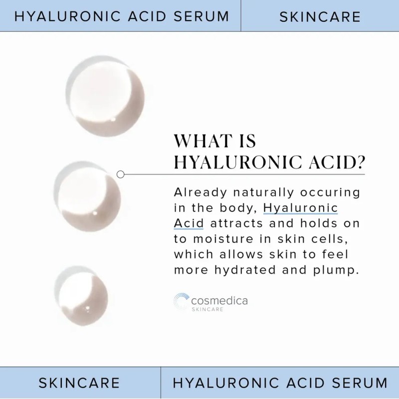 Sérum De Ácido Hialurónico Cosmedica Skincare 100 Ml Antieda
