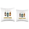 Ramadan Kareem Mubarak Boys Youth Ramadan Month Fasting Throw Pillow