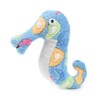 Zanies Sea Charmers Dog Toys Ocean Creature Squeak Toy Seahorse