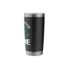 This Cute Boy Survived Lyme Disease Stainless Steel Insulated Tumbler