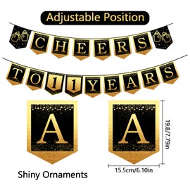 11th Happy Birthday Banner, 11 Year Old Birthday Decorations for Girl or Boy, Amazing Party Bunting Decoration, Hanging Decor for Daughter or Son