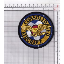 Consolidated Aircraft Patch– Hook and Loop, 3.5"