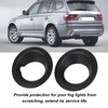 Headlight Eyebrow, Yosoo 2 Pieces Front Bumper Fog Light Ring