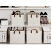 StorageWorks Storage Bins for Shelves With Metal Frame, Rectangle Storage