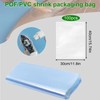 Ytesky 100 Pcs Heat Shrink Wrap Bags 11.8 x 15.7