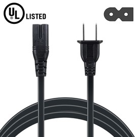 J-ZMQER 5ft AC Power Cord Cable Compatible with Monster Rockin Roller Mini RR-Mini Bluetooth Speaker
