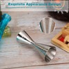 Double Cocktail Jigger,Double Cocktail Measuring Cup,Stainless Steel Jigger Bar,Measuring Cup