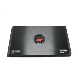 Gravity GR-2000.2 2 Channels 4000 Watts 2 Ohms Bridgeable Car Audio Stereo Amplifier TRI-Mode Operation with Power & Protection Indicator and Remote Level Control Bass Knob