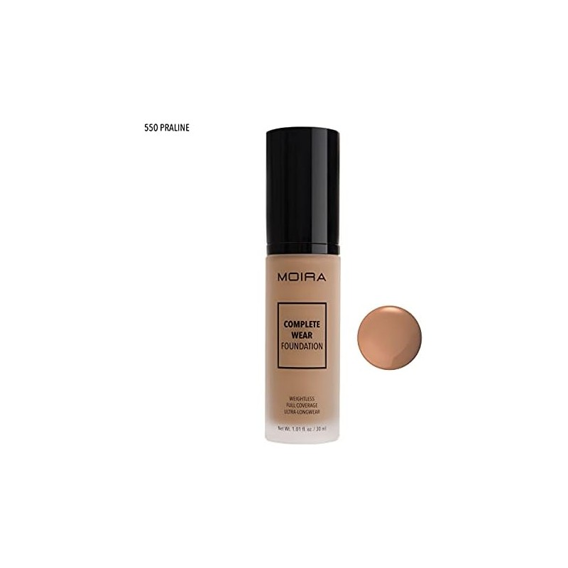 Bases de maquillaje Moira Complete Wear Foundations (CWF550)