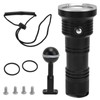 Diving Flashlight, 10000 100M Underwater Flashlight, 5 Modes LED Waterproof