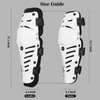 Knee Shin Guards Motorcycle Protective Gear, Knee Pads 3 Sections