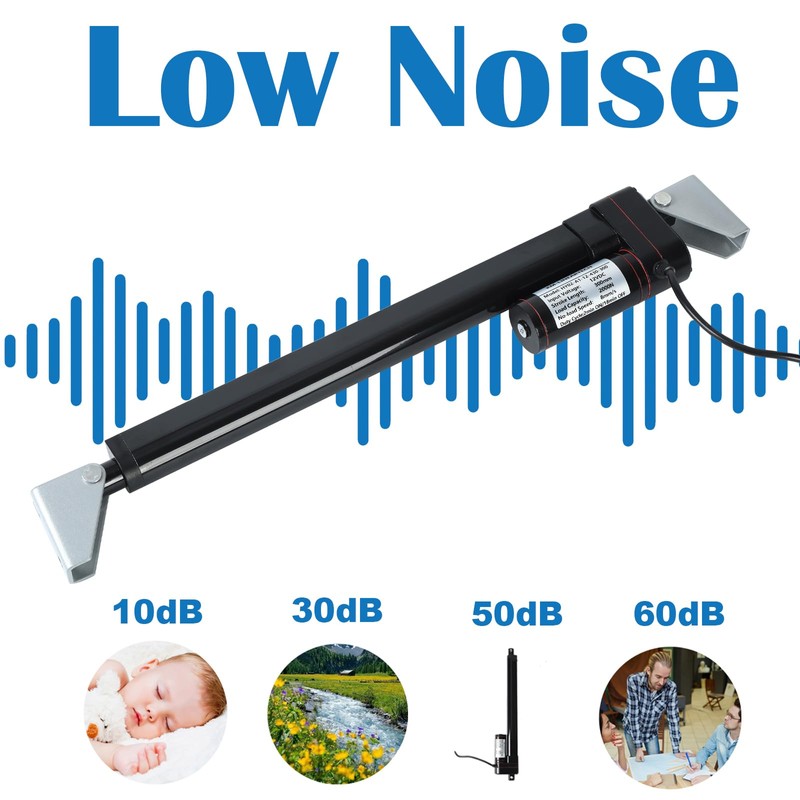 KM-LINEARTECH 20 Inch 20" 500mm High Speed 1.34"/s 34mm/s 400N