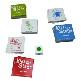 Briarpatch Kids on Stage Tabletop Game Travel Friendly Fun for Young Players Ages 3 Plus