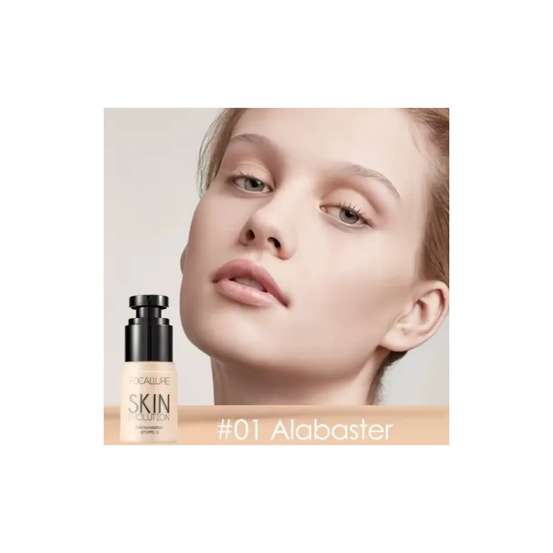 Base Liquida Máxima Cobertura Skin Evolution Vitamina E 31gs