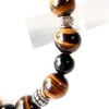 Gold Stone Natural Stone Power Stone Bracelet, AAA Tiger Eye,