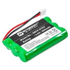 Synergy Digital Cordless Phone Batteries, Compatible with Radio Shack 23-025 Cordless Phone, (Ni-MH, 3.6V, 800 mAh), Pack Includes: 3 x SDCP-H352 Batteries