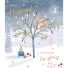 for My Husband Gold Foiled Owls Christmas Card Xmas Greeting
