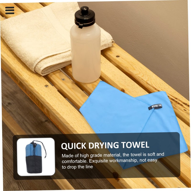 Mipcase 1set Quick Drying Portable Towel Camping Travel Towels Soft
