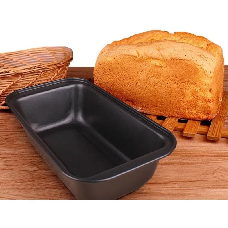 TH2010 Molde Rectangular Panque Pan Antiadherente Acero Inox Postre