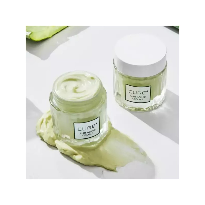 Kim Jeong-mun Aloe [내일도착] 김정문알로에 큐어 안티에이징 크림S 50g 2개