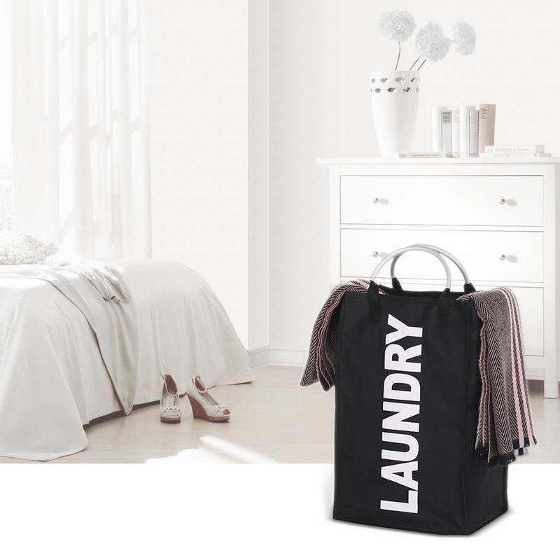 Practical Foldable Laundry Bag Washing Dirty Clothes Laundry Basket Storage