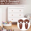 8 Set Drawer Guide Kit, Enhanced Commercial Slide Style Drawers