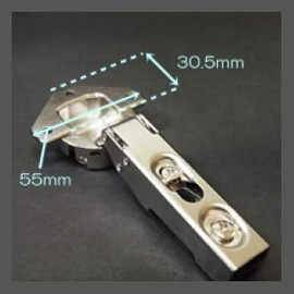 ●[10147205・NS Hinge] Takara Standard Kitchen Cabinet Parts Sliding Hinge (Door Side)