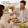 TRACOMPAN 3 Pack Large Serving Spoons, Stainless Steel Serving Spoon