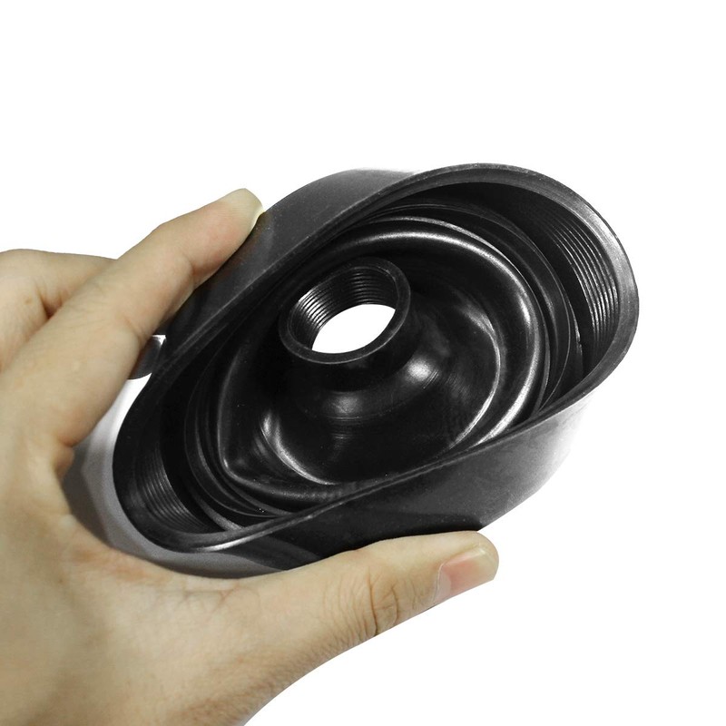 HUIQIAODS LED Dust Cover Rubber Seal Cap 80mm 102mm Dustproof