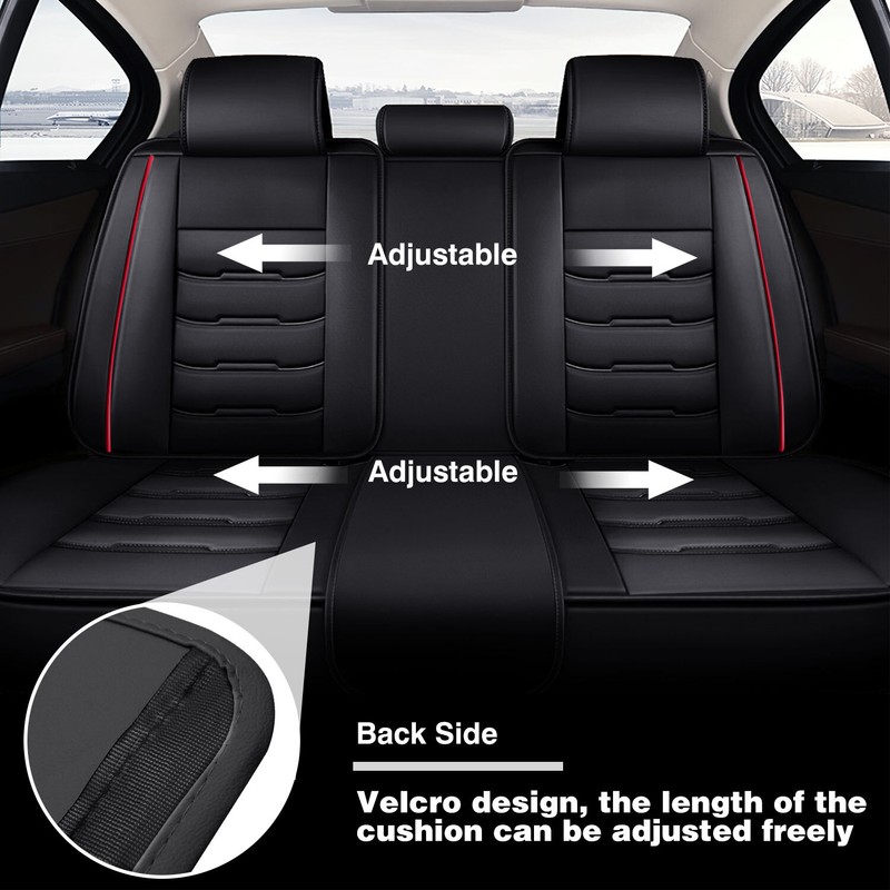 For Honda Civic Car Seat Covers 5-Seat Full Set Front