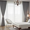 Magnetic Curtain Tiebacks Pack of 4, Curtains Tiebacks Black Curtains