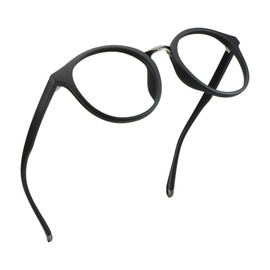 LifeArt - anteojos para computadora con bloqueo de luz azul, elegantes anteojos de lectura para mujeres/hombres, filtro de lente transparente UV luz 400, reduce la fatiga ocular (sin aumento), S178_c2., +0.50 Magnification