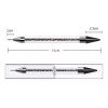 Souk Djerba 1pz Pincel Suave Doble Punta Katana Colocar Cristales