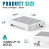 SPACELEAD Mobility Step Stool for Adults & Seniors, Indoor/Outdoor Portable
