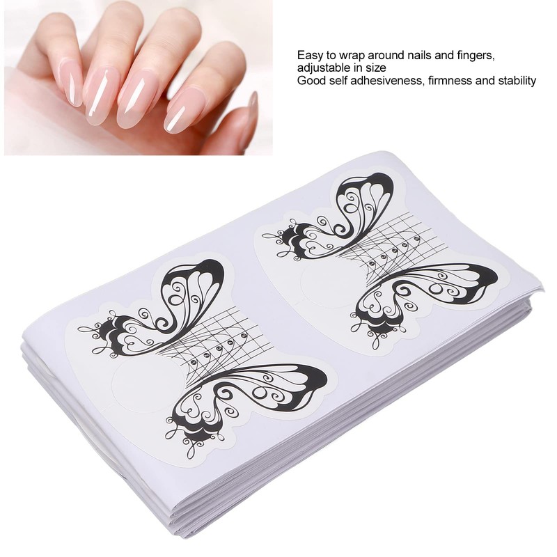 Formas de Uñas Acrílicas, 100 Piezas de Puntas de Extensión