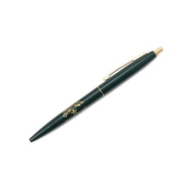 IL BISONTE Ballpoint Pen, Leather, Genuine Leather, Cowhide Leather, Women's, Men's, Unisex, Green, Green