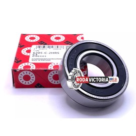 FAG 6205 2RS C3 DEEP GROOVE BALL BEARING RUBBER SEALED 25x52x15mm