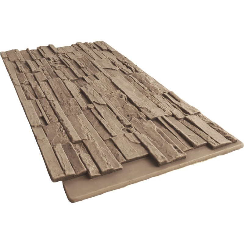 EverStone Cascade Faux Stone Panel, 48 5/8"W x 24 3/4"H