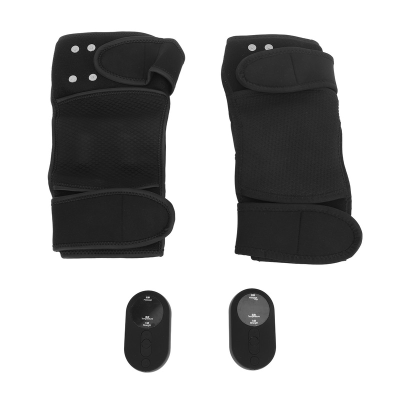 1 Pair Heated Knee Brace Wrap Graphene Heating Cordless Knee