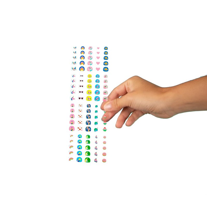 Naklejki na paznokcie Omy - Lily 200 szt.