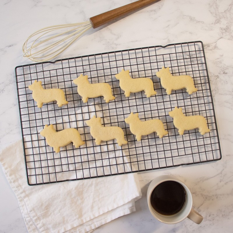 Welsh Corgi Cardigan Silhouette Cookie Cutter, 1 Piece. Bakerlogy
