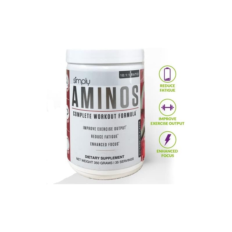 Aminos complete workout Formula 350 gramos 35 servicios sabor Sandia