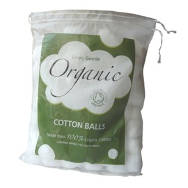 Simply Gentle Organic Cotton - Pack of 100 Balls (Pack of 2-200 Balls)