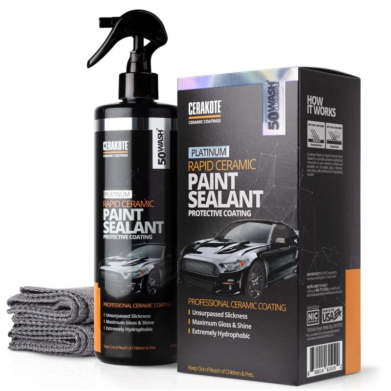 Cerakote Platinum Rapid Ceramic Paint Sealant Spray, Ceramic Coating
