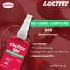 Genuine Henke Loctite 609 X 50ml Retaining Compound, General Purpose,