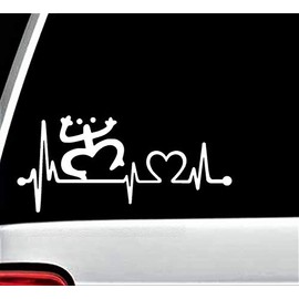 K1130 Coqui Frog Heartbeat Decal Sticker