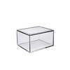 CAJA ACRILICO CRISTAL 100% ACRILICO, 10.5 CM X 13 CM