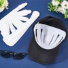 FINGERINSPIRE Pack of 24 Baseball Caps Inserts Shaper Plastic White
