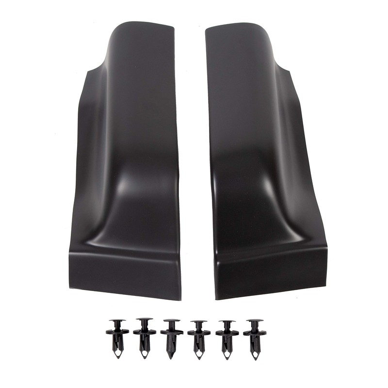 HECASA Rear Pickup Truck Cab Corner Covers Compatible with 2004-2008